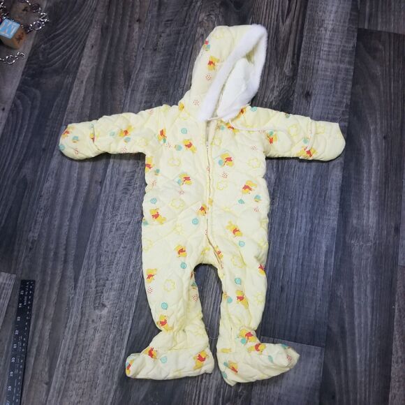 Vintage 1970's Walt Disney Productions Pooh Toddler One Piece Size (S) Has Tear